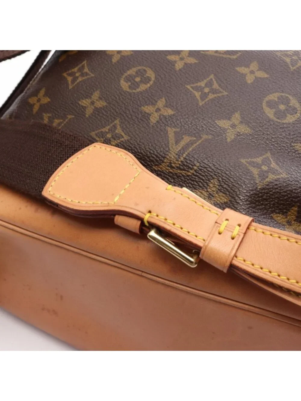 Louis Vuitton Backpack Montsouris GM Canvas Leather